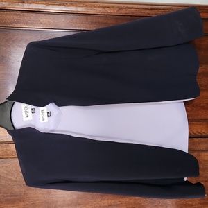 Women dress Suit navy blue size 16 petite